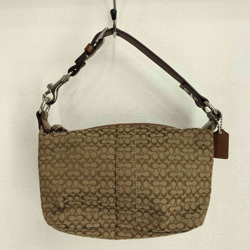 コーチ COACH ミニシグネチャーハンドバッグ レディース