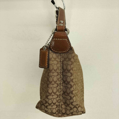 コーチ COACH ミニシグネチャーハンドバッグ レディース