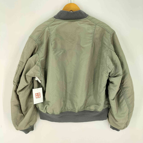 アルファインダストリーズ ALPHA INDUSTRIES USA製 リバーシブル フライトジャケット MA-1 メンズ large