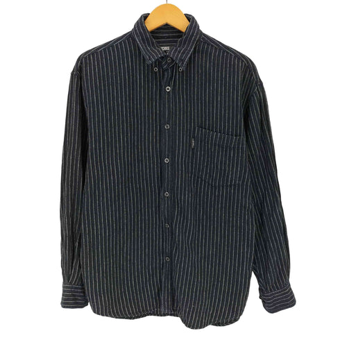 ミチコロンドン MICHIKO LONDON ストライプ柄 コットン L/S シャツ メンズ import:L