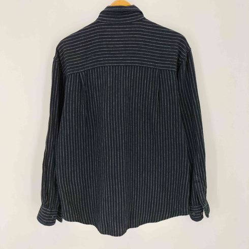 ミチコロンドン MICHIKO LONDON ストライプ柄 コットン L/S シャツ メンズ import:L