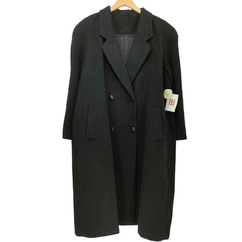 カシミヤ100 ダブルブレステッドチェスターコート レディース JPN:13号