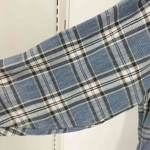 キャンダ CANDA チェック柄 L/S シャツ メンズ 43-44 17-17 1/2