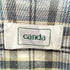 キャンダ CANDA チェック柄 L/S シャツ メンズ 43-44 17-17 1/2