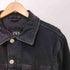 ザラ ZARA ペイント ダメージ加工 デニムジャケット メンズ import:M