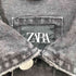 ザラ ZARA ペイント ダメージ加工 デニムジャケット メンズ import:M