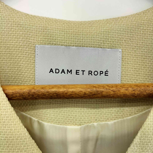 アダムエロペ Adam et Rope ダブルリネンライクジレ レディース FREE