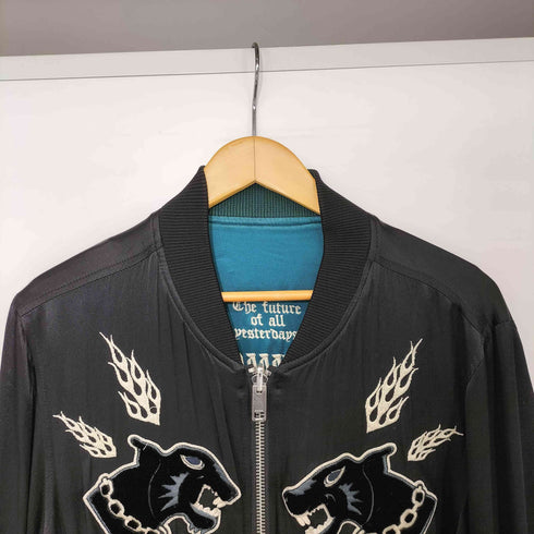 ディーゼル DIESEL J-SMOAK-EMBRO リバーシブル スーベニアジャケット スカジャン メンズ import:M