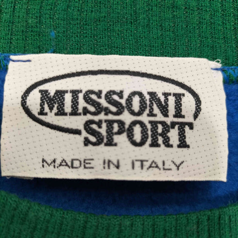ミッソーニスポーツ MISSONI SPORTS ロゴプリントフリーススウェット レディース import:XS