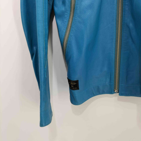 ポールスミスジーンズ Paul Smith JEANS シープレザー シングル ライダース ジャケット メンズ import:M