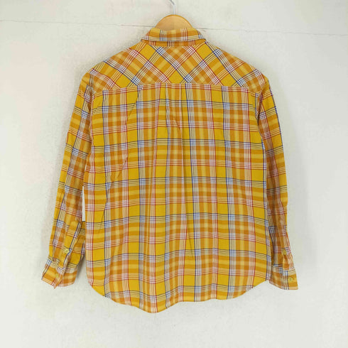 マンシングウェア Munsingwear チェック柄ロゴ刺繍BDシャツ レディース 160