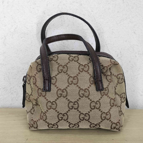 グッチ GUCCI GGキャンバス ハンドバッグ レディース