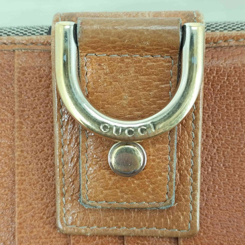 グッチ GUCCI GGキャンバス Wホック 長財布 レディース