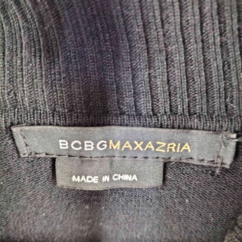 BCBGMAXAZRIA タートルネック レーヨン混ニット ワンピース レディース s