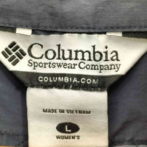コロンビア Columbia コットンナイロン サイドジップ ドローストリーム ハーフジップ ジャケット レディース JPN:L