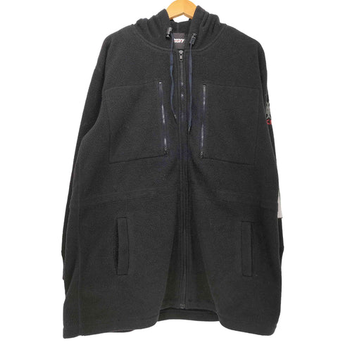ダナキャランニューヨーク DKNY ACTIVE 90-2000s archive ジップアップ フリース パーカー メンズ import:M