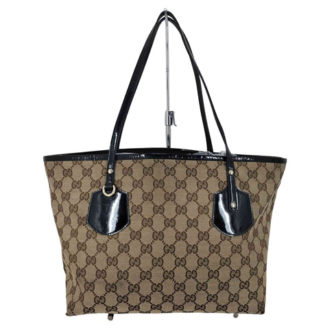 グッチ GUCCI GGキャンバス トートバッグ レディース