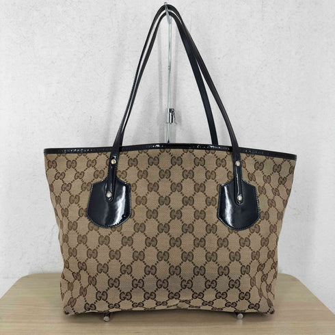 グッチ GUCCI GGキャンバス トートバッグ レディース