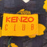 ケンゾー KENZO CLUB リップル加工 フラワープリント ギャザー Vネックノースリーブ シャツワンピース レディース JPN:38