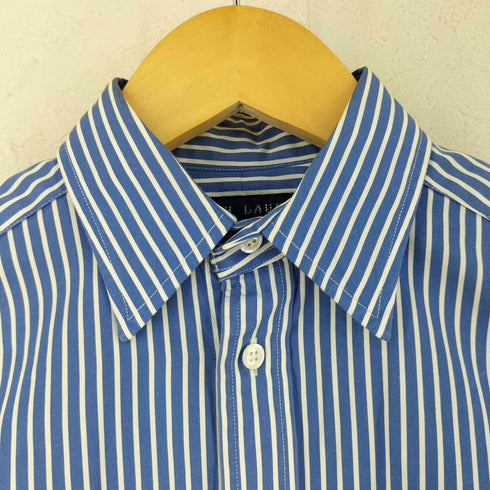 ラルフローレン RALPH LAUREN 袖ポニー ストライプ柄 シャツ レディース 2 155/84a