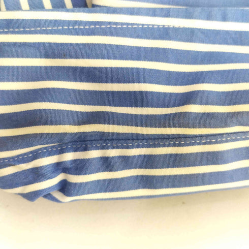 ラルフローレン RALPH LAUREN 袖ポニー ストライプ柄 シャツ レディース 2 155/84a