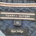 トミーヒルフィガー TOMMY HILFIGER Real Indigo コットン 裏地チェック ボタンダウンシャツ メンズ JPN:XL