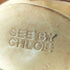 シーバイクロエ SEE BY CHLOE アンクルレザーサンダル レディース 37