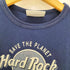 ハードロックカフェ Hard Rock Cafe SAVE THE PLANET SURFERS PARADISE プリント ショート丈 半袖Tシャツ レディース import:M