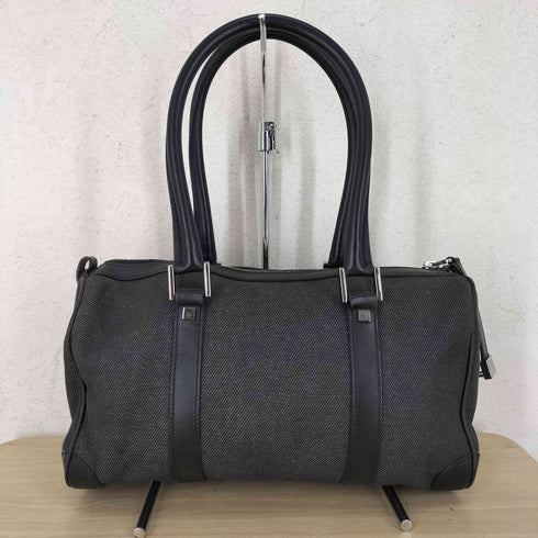グッチ GUCCI ロゴプレート キャンバス ハンドバッグ ミニボストンバッグ レディース