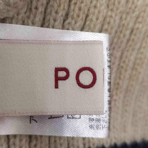 ポピートーキョー poppy tokyo ボーダー ニット カーディガン レディース FREE