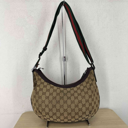 グッチ GUCCI GGキャンバス シェリーライン ショルダーバッグ レディース