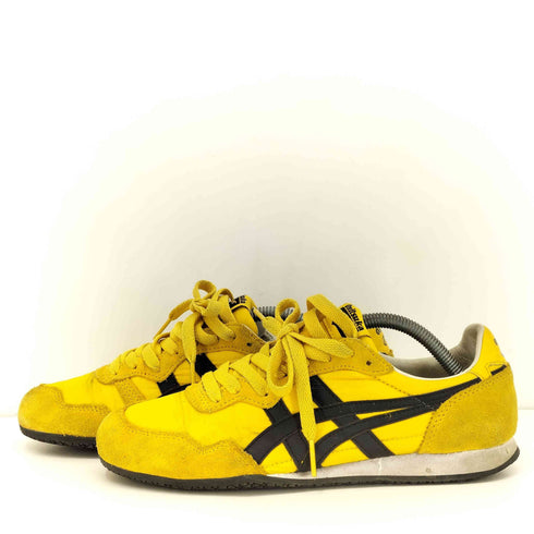 オニツカタイガー ONITSUKA TIGER SERRANO YELLOW/BLACK レディース JPN:24