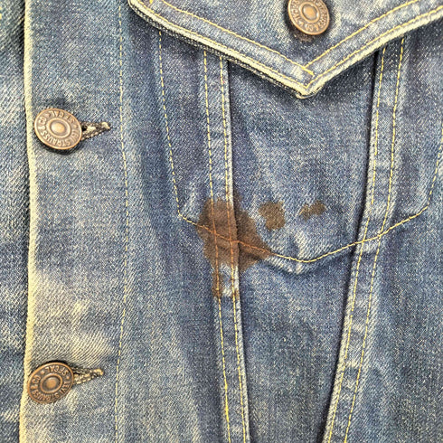 リーバイス Levis 60S 557B Big E 3rd カットオフデニムベスト メンズ 14