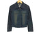 ミッシェルクラン MICHEL KLEIN 2トーン 比翼デニムジャケット Y2K レディース 38