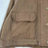 ザラ ZARA コントラストカラー ワックス ジャケット レディース import:S