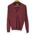 ジョンスメドレー JOHN SMEDLEY ウール100% Vネックニットカーディガン メンズ import:S