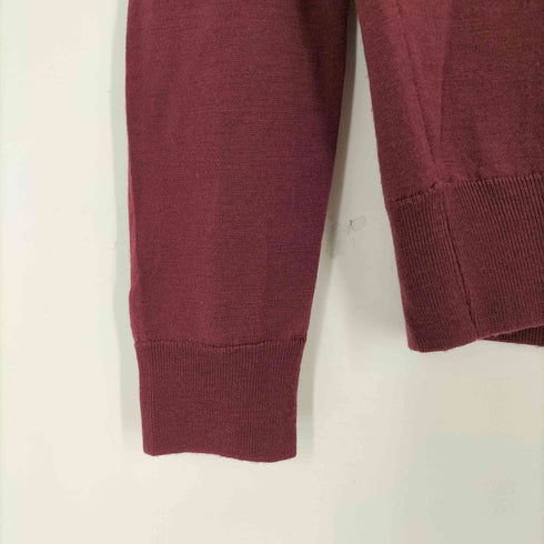 ジョンスメドレー JOHN SMEDLEY ウール100% Vネックニットカーディガン メンズ import:S