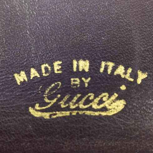 グッチ GUCCI OLD オールド GG柄 スエード ショルダーバッグ レディース