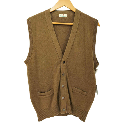 Moritalia カシミヤ100 ニットベスト メンズ JPN:L