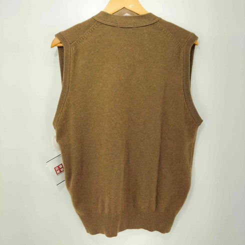 Moritalia カシミヤ100 ニットベスト メンズ JPN:L