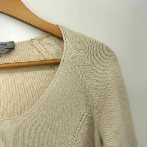 90s SPORTMAX イタリア製 ウールカシミヤ ラグラン ニットセーター レディース import:M