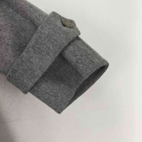 アニオナ AGNONA MADE IN ITALY ダブル ウールトレンチコート メンズ