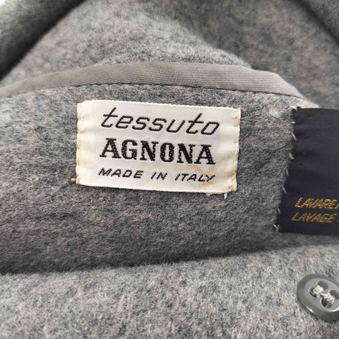 アニオナ AGNONA MADE IN ITALY ダブル ウールトレンチコート メンズ