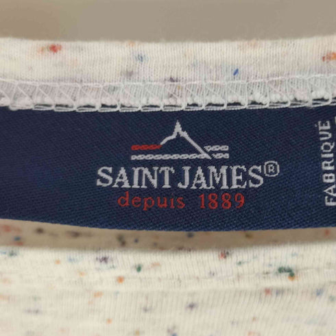 セントジェームス SAINT JAMES フランス製 ネップ ボートネック カットソー レディース 3