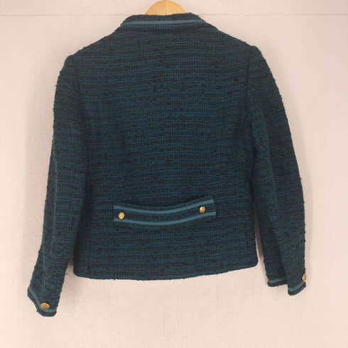 RICHARD CARRIERE 金ボタン ツイードジャケット import レディース