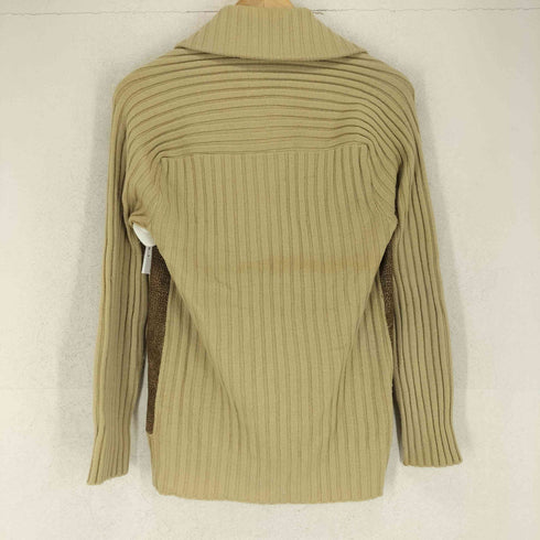 redwall MADE IN ITALY スエード切替ニット レディース 48