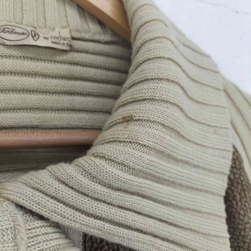 redwall MADE IN ITALY スエード切替ニット レディース 48