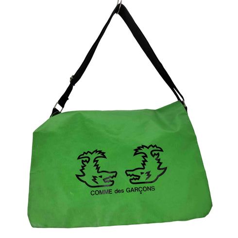 コムデギャルソンコムデギャルソン COMME des GARCONS COMME des GARCONS シャチホコプリント メッセンジャーバッグ コムコム レディース