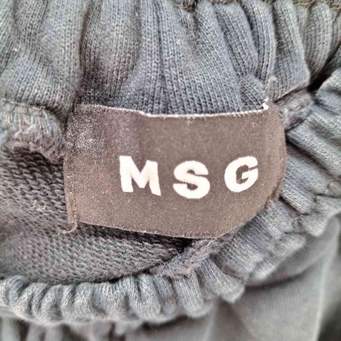 MSG ドローコードパイピングオーバーサイズ ヘビーウエイト スウェットパンツ メンズ JPN:M
