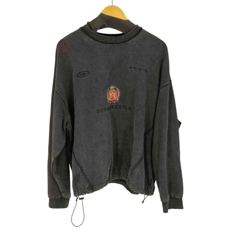 MSG オーバーサイズドローコードゲームスウェット ゲームシャツ サッカーシャツ ユニフォームTシャツ メンズ JPN:M